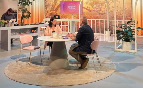 Senior Pas v pořadu Dobré ráno České televize