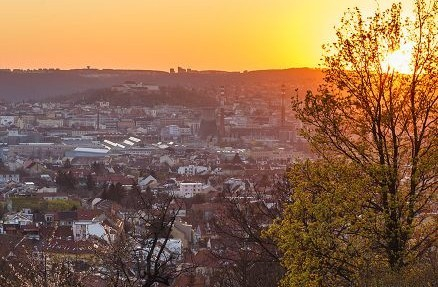 Výhledy na Brno z Bílé Hory a Stránské skály, historie