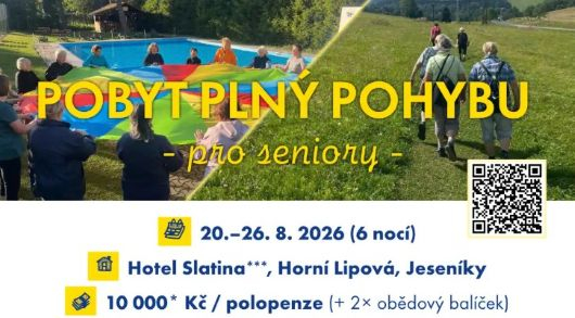 Týdenní pobyt v pohybu pro seniory