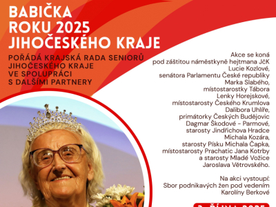 „Babička roku 2025“ Jihočeského kraje