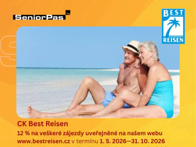 CK BEST REISEN - slevový kupón