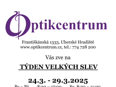 Optikcentrum - VELKÝ TÝDEN SLEV