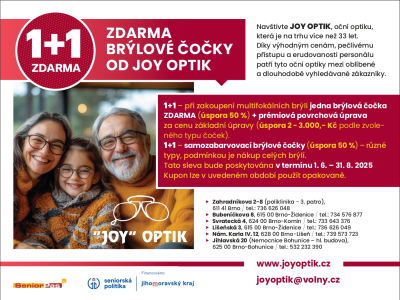 Kupón JOY OPTIK