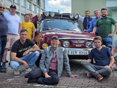 POZVÁNKA NA SLAVNOSTNÍ START ROBOT Expedice Praha–Ósaka Expo25