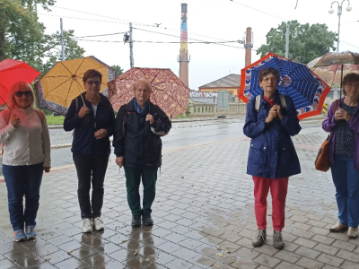 Eliška Rejčka, procházka – Brno